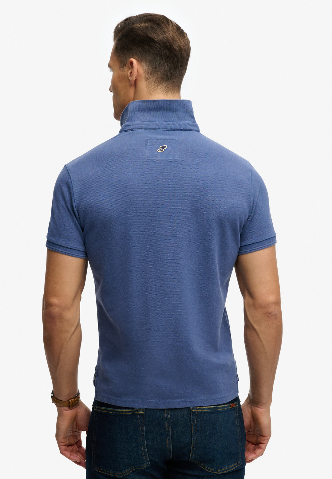 Superdry Classic Pique Polo Bay Blue