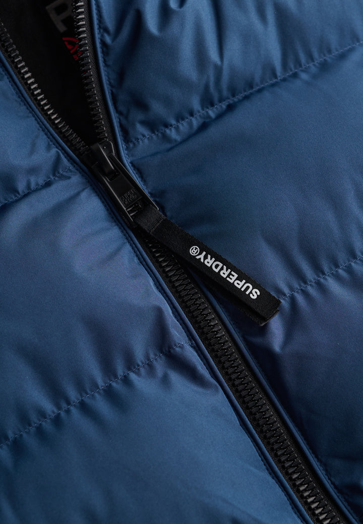 Superdry  Hooded Sports Puffer Jacket  Altitude Blue