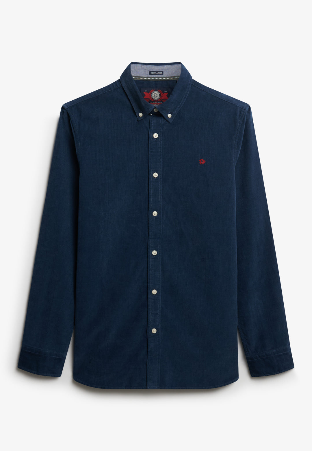 Superdry  Classic Needle Cord Shirt Insignia Blue