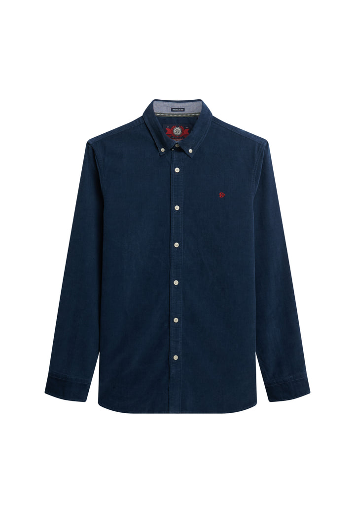 Superdry  Classic Needle Cord Shirt Insignia Blue
