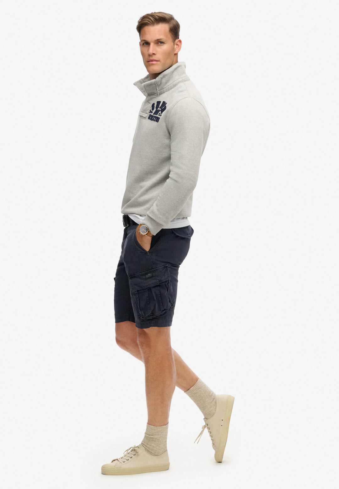 Superdry Core Cargo Short Eclipse Navy