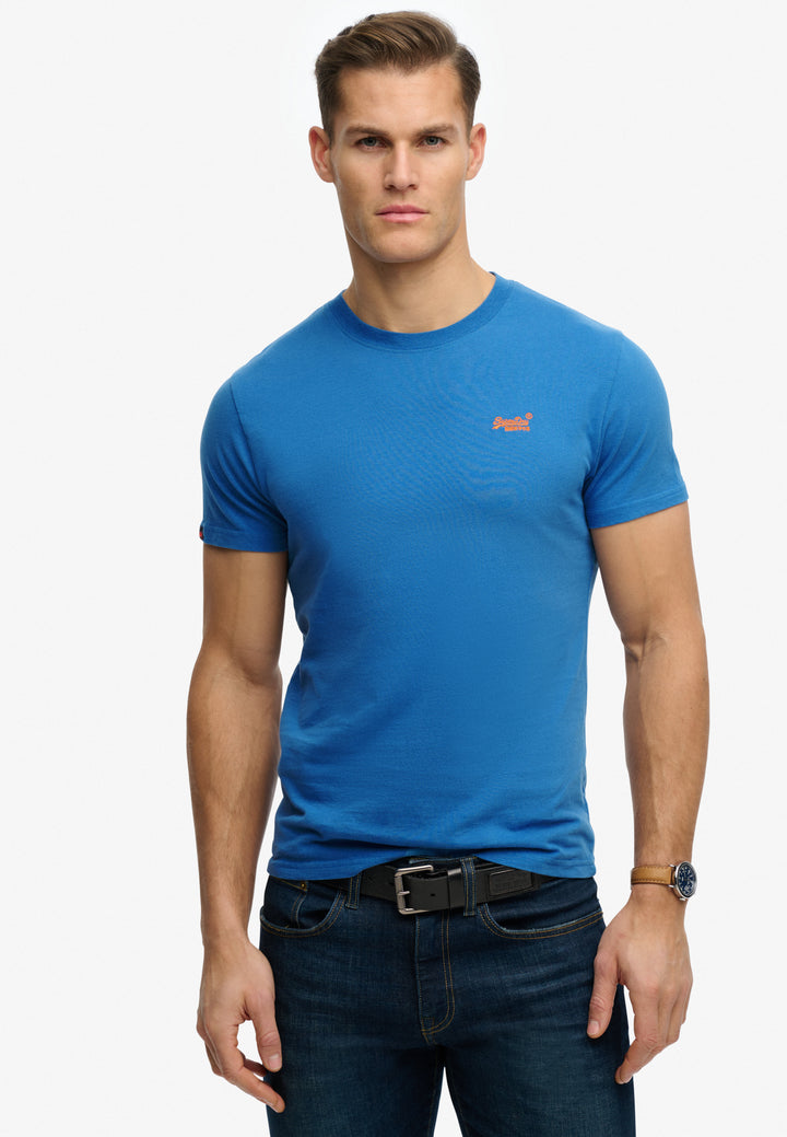 Superdry Essential Logo Tee Monaco Blue