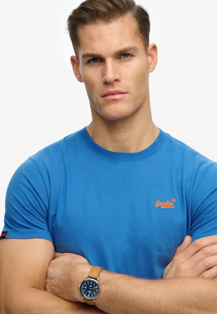 Superdry Essential Logo Tee Monaco Blue