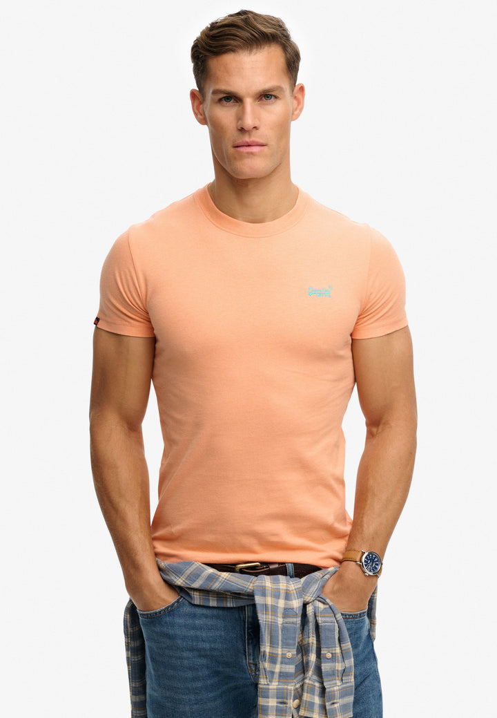 Superdry Essential Logo Tee Coral Reef