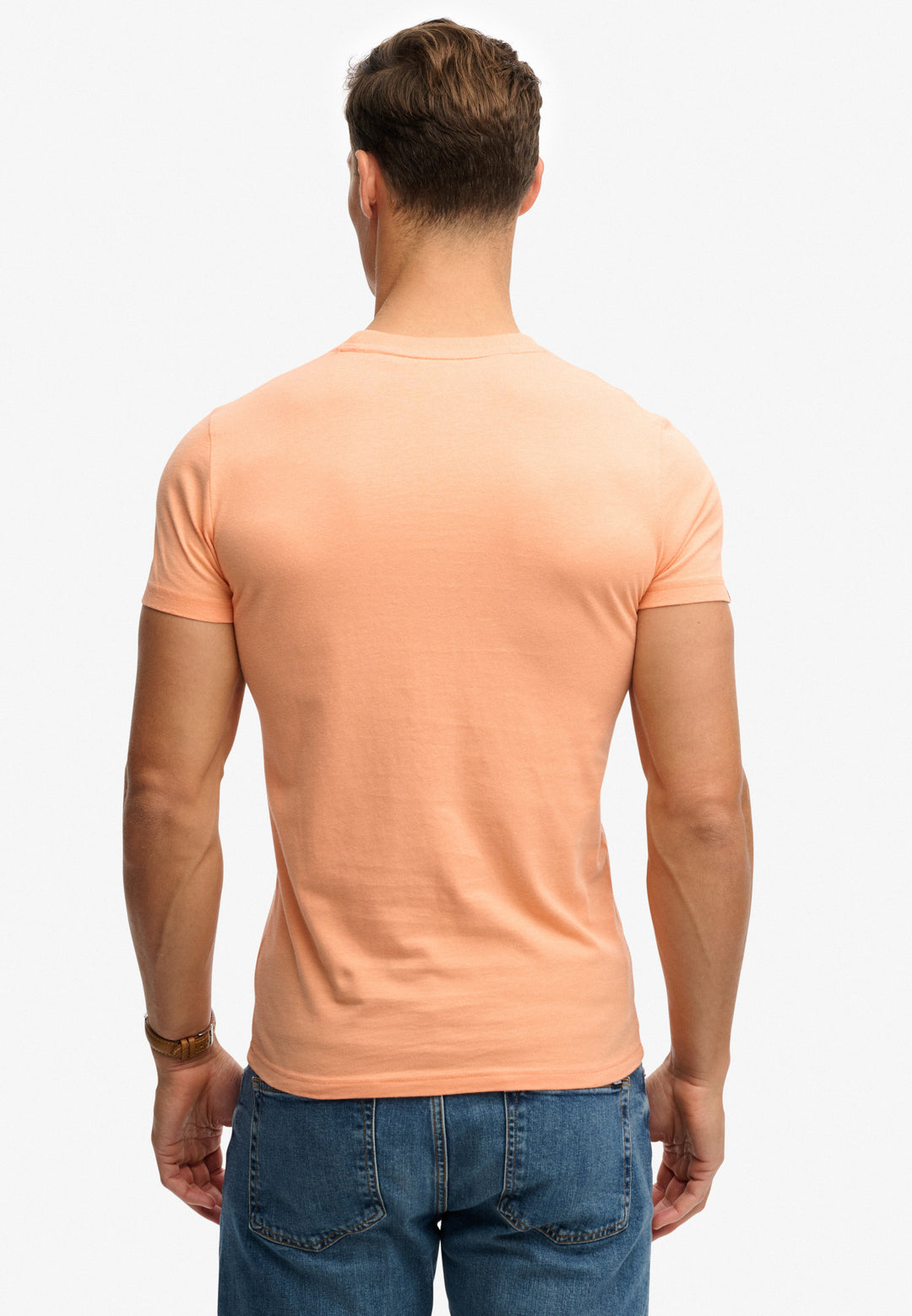 Superdry Essential Logo Tee Coral Reef