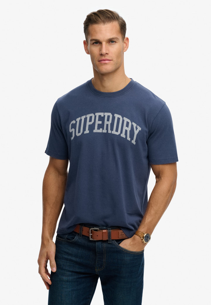 Superdry  Athletic Essentials T-Shirt Classic Navy