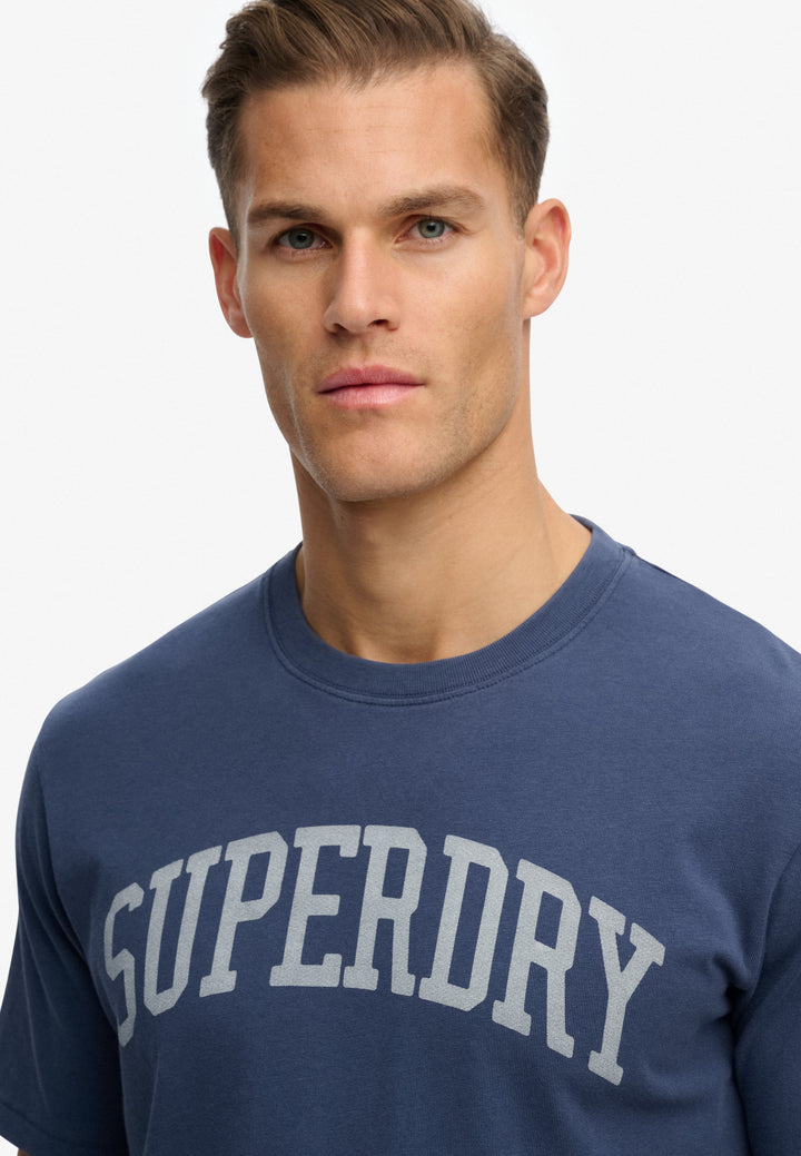 Superdry  Athletic Essentials T-Shirt Classic Navy
