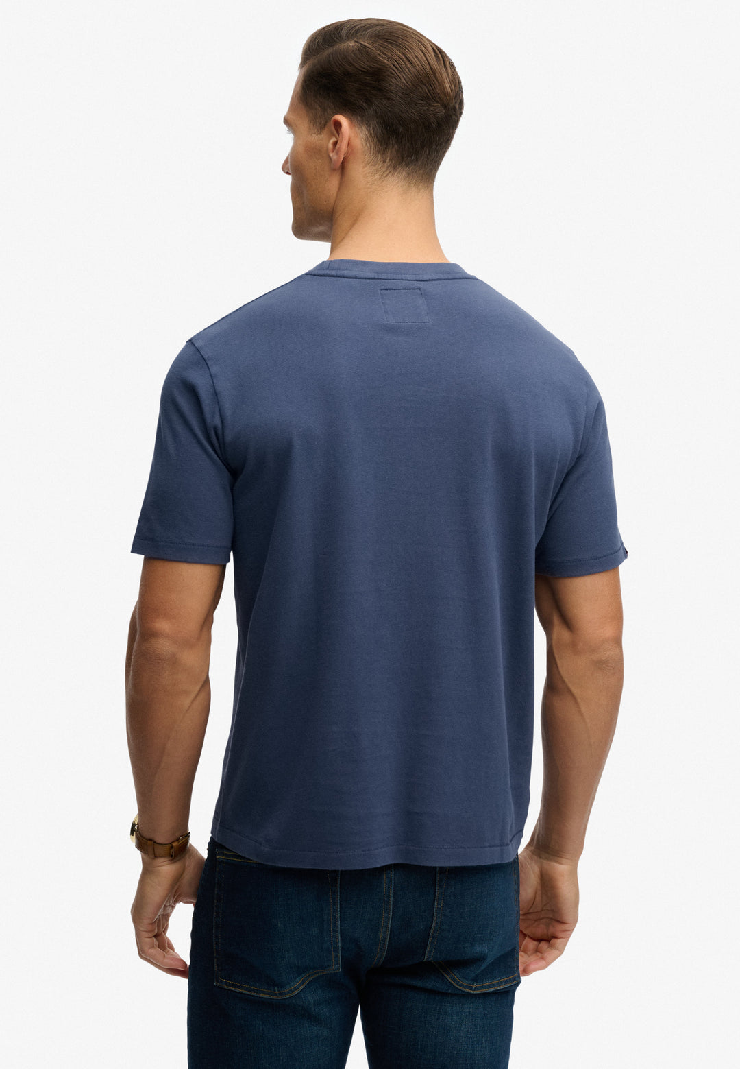 Superdry  Athletic Essentials T-Shirt Classic Navy