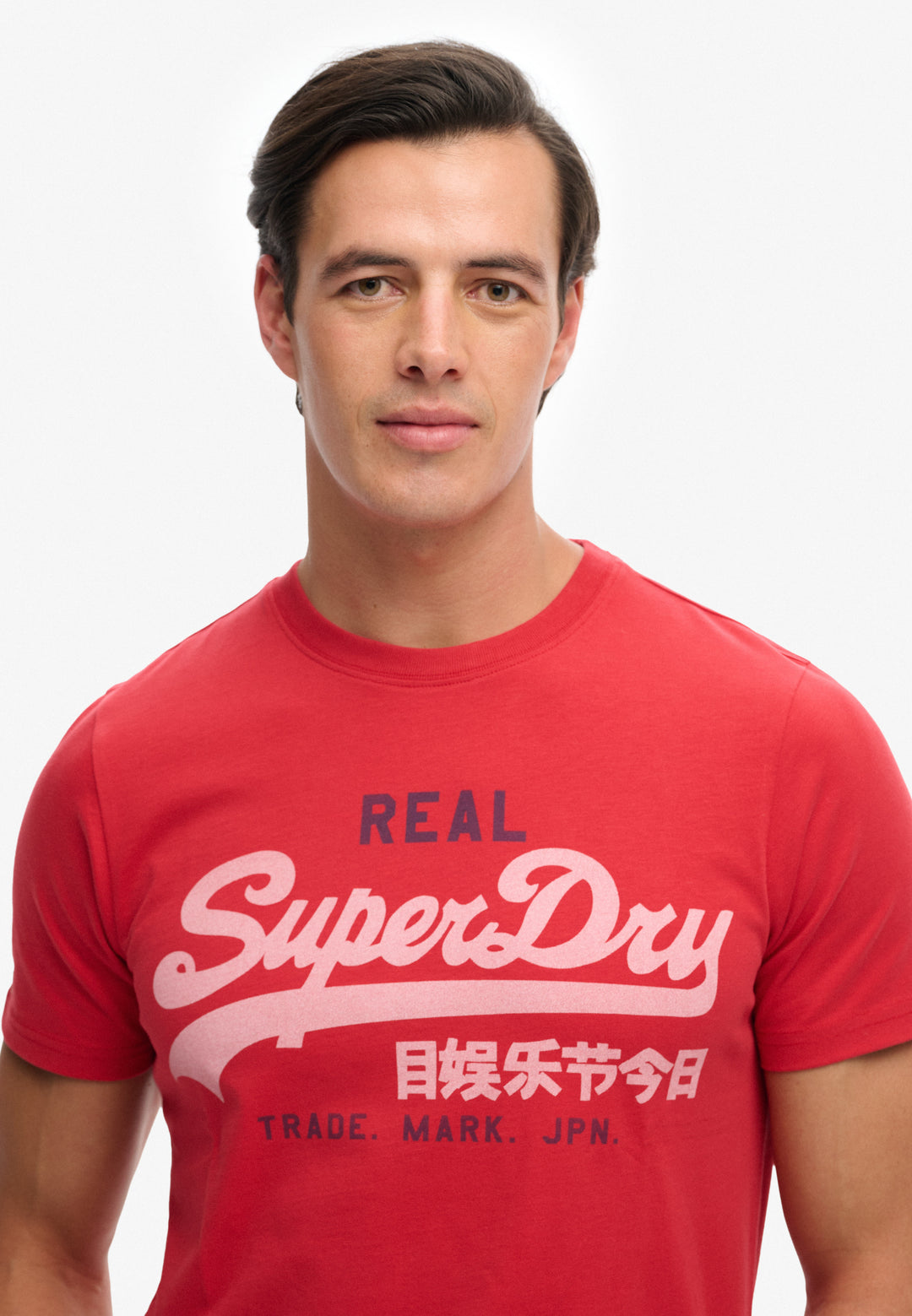 Superdry Vintage Logo Classic T-Shirt Base Red