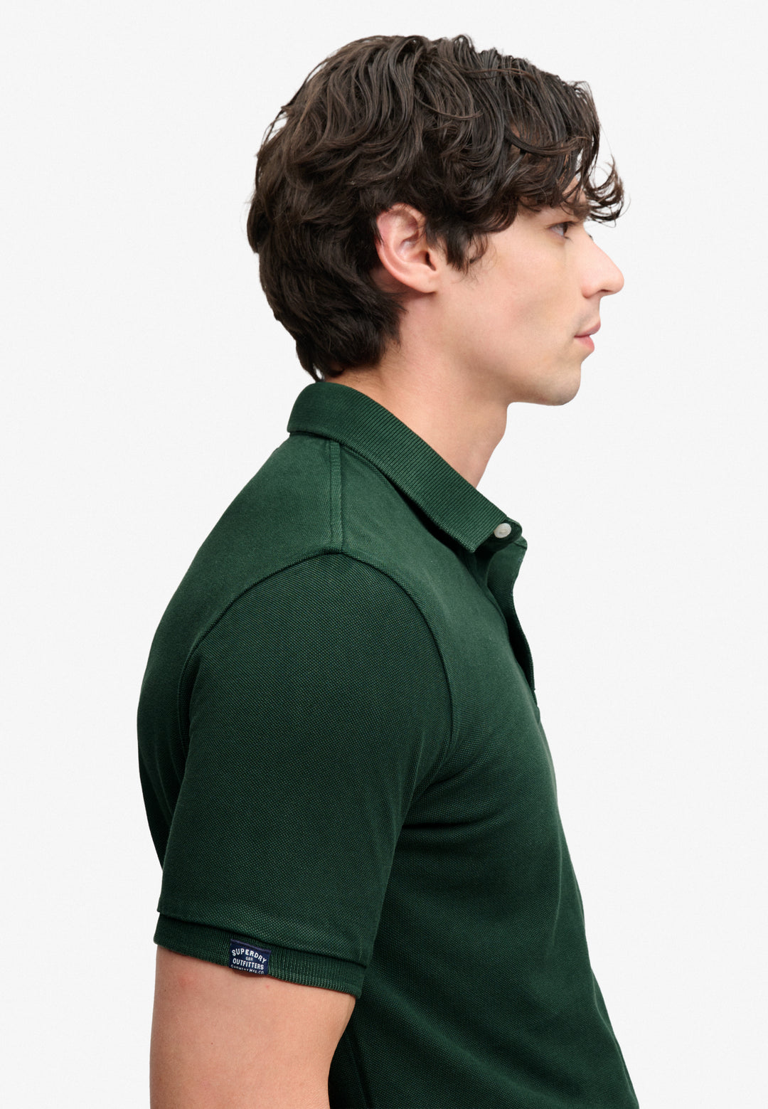 Superdry Vintage Destroy Polo Shirt  Mountain View