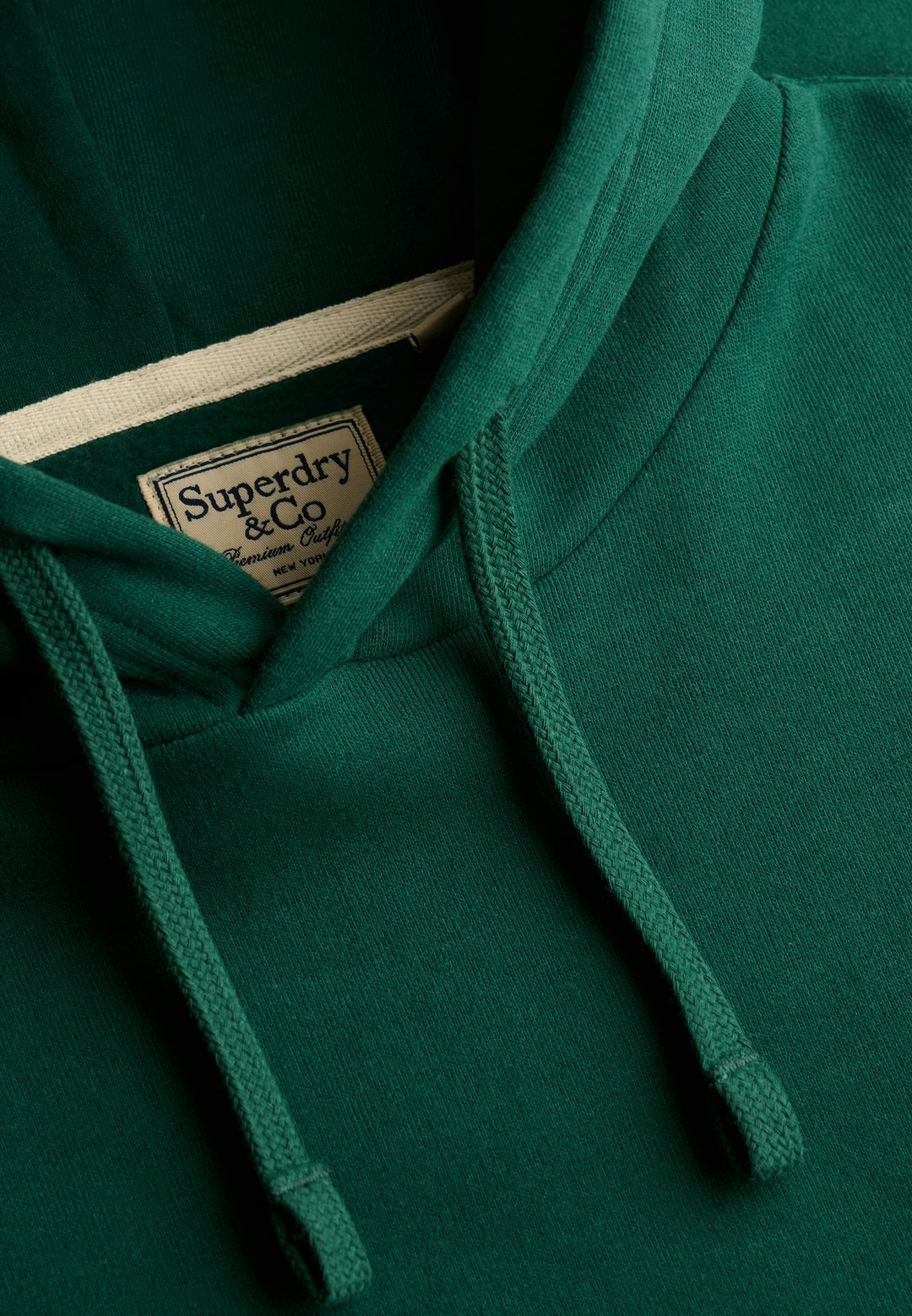 Superdry  Essential SD Co Logo Hoodie Varsity Green