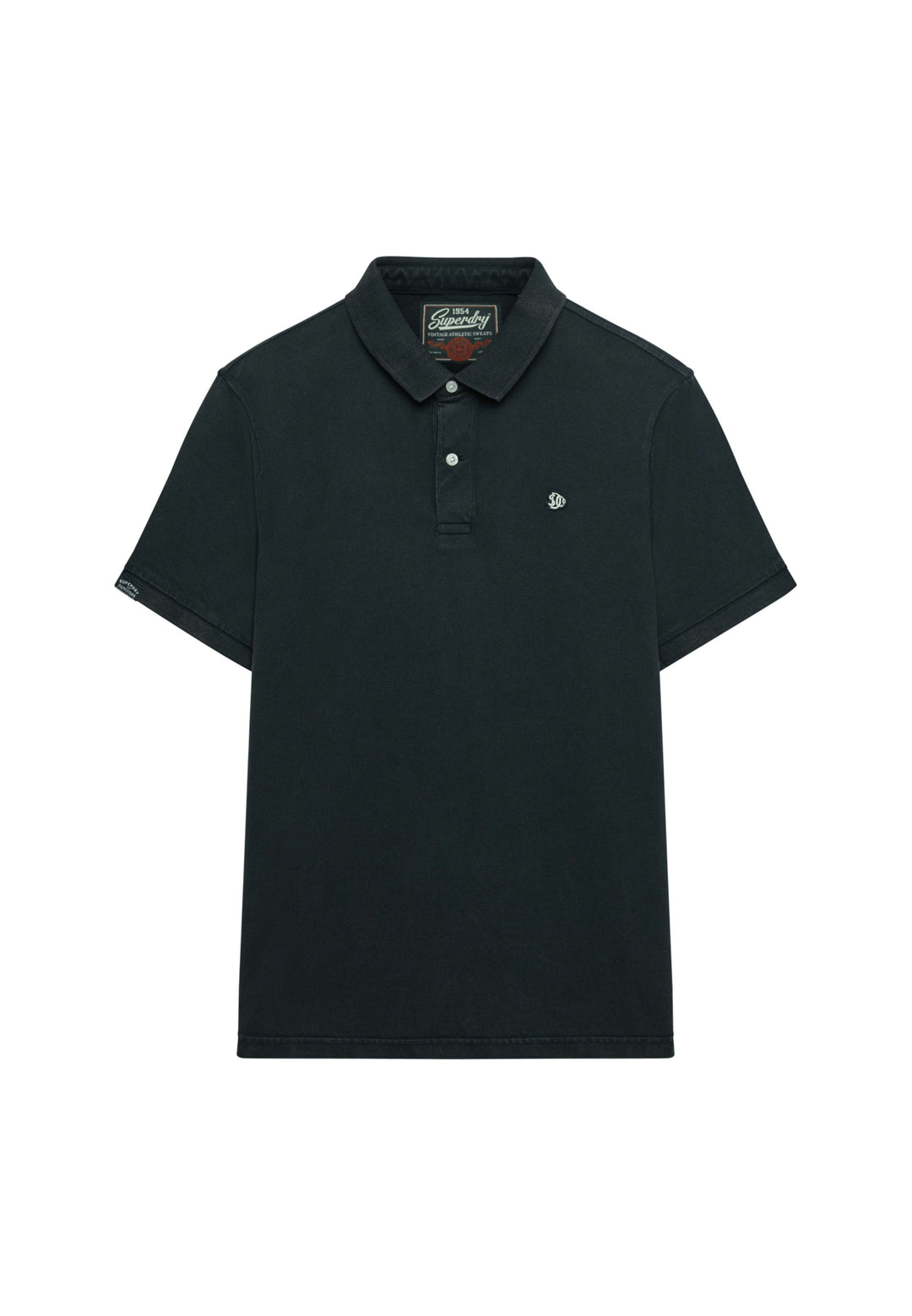 Superdry Vintage Destroy Polo Shirt  Eclipse Navy
