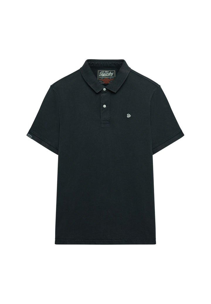 Superdry Vintage Destroy Polo Shirt  Eclipse Navy