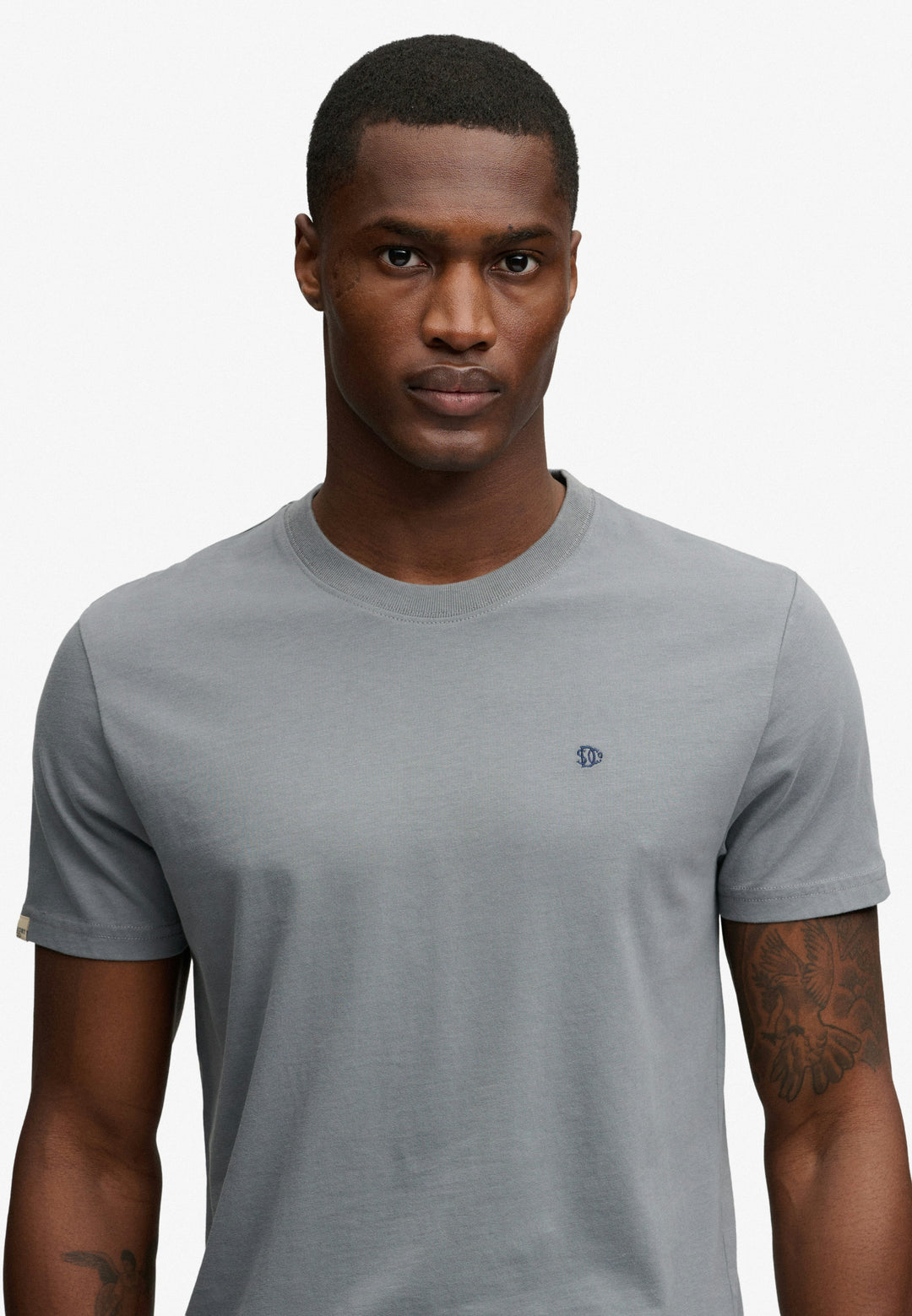 Superdry Essential Logo Tee Stormy Weather Blue/Navy