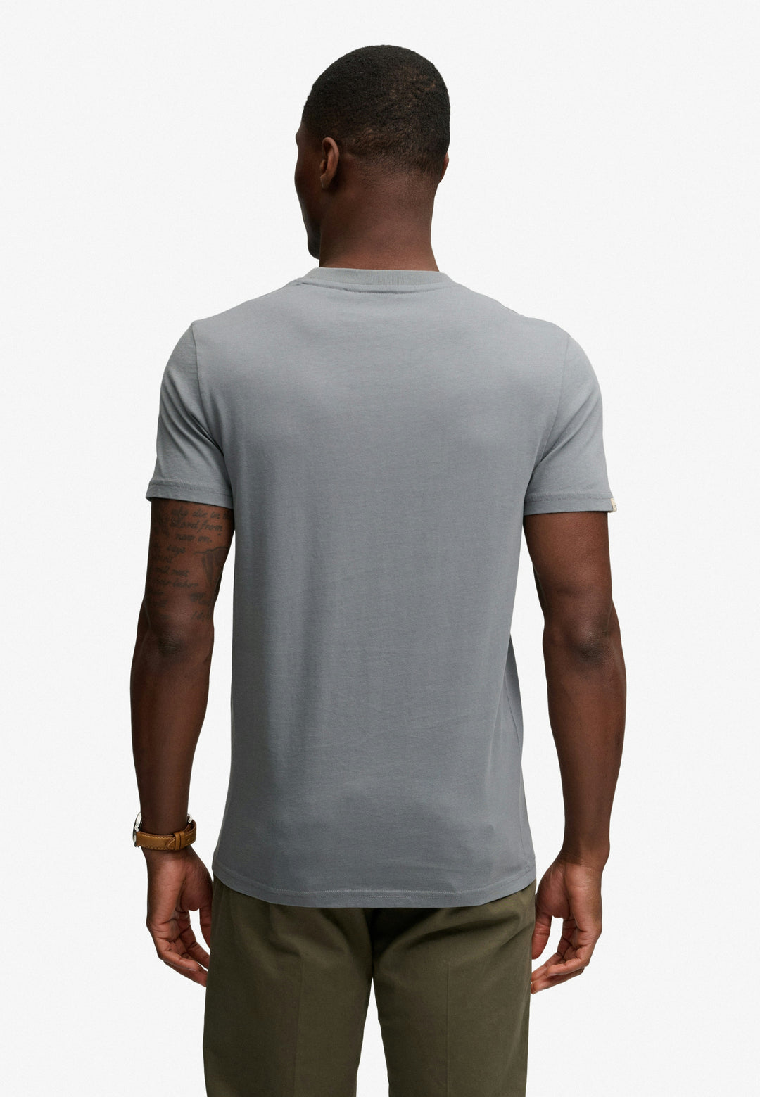 Superdry Essential Logo Tee Stormy Weather Blue/Navy