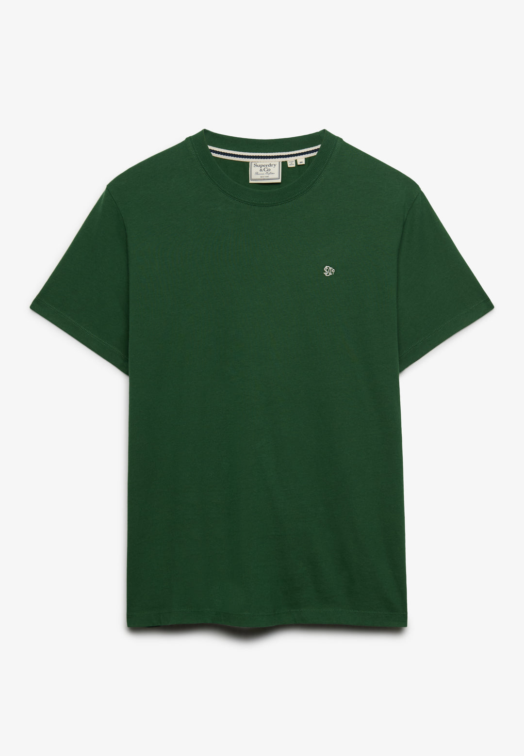 Superdry Essential Logo Tee Rich Boston Green/Cream