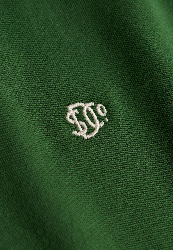 Superdry Essential Logo Tee Rich Boston Green/Cream
