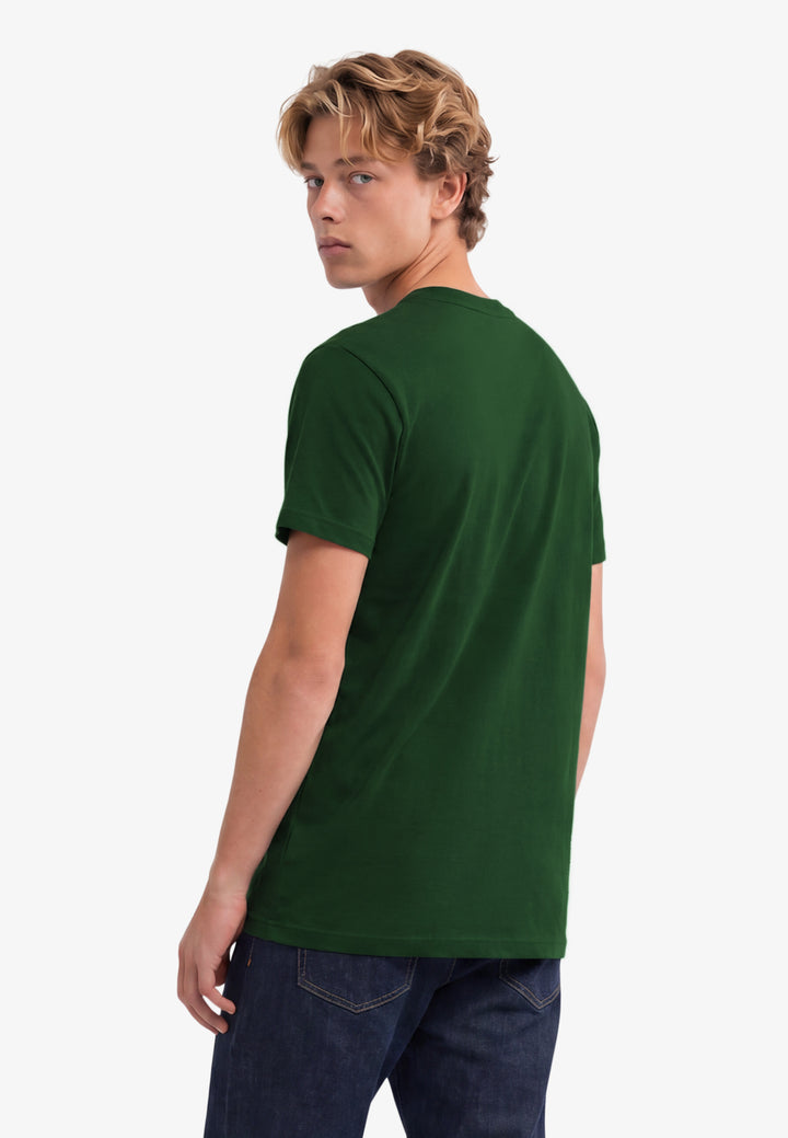 Superdry Essential Logo Tee Rich Boston Green/Cream