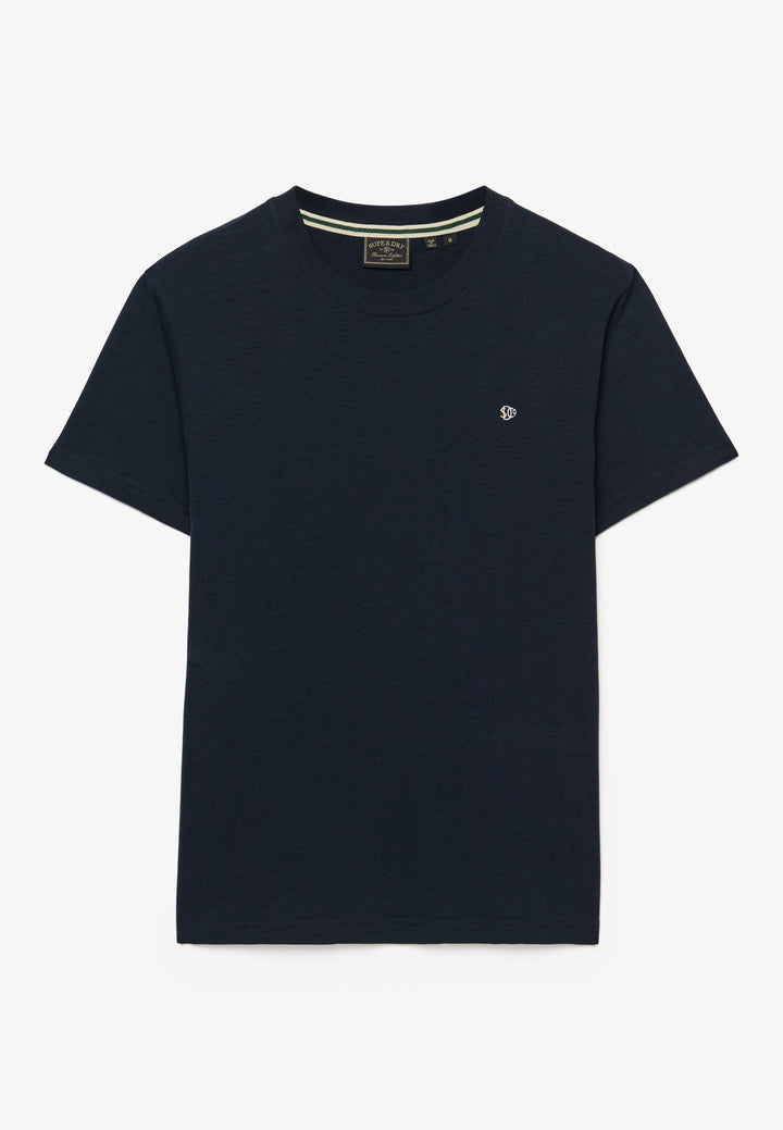 Superdry Essential Logo Tee Eclipse Navy/Chalk