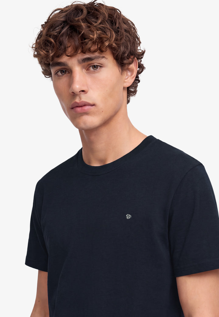 Superdry Essential Logo Tee Eclipse Navy/Chalk