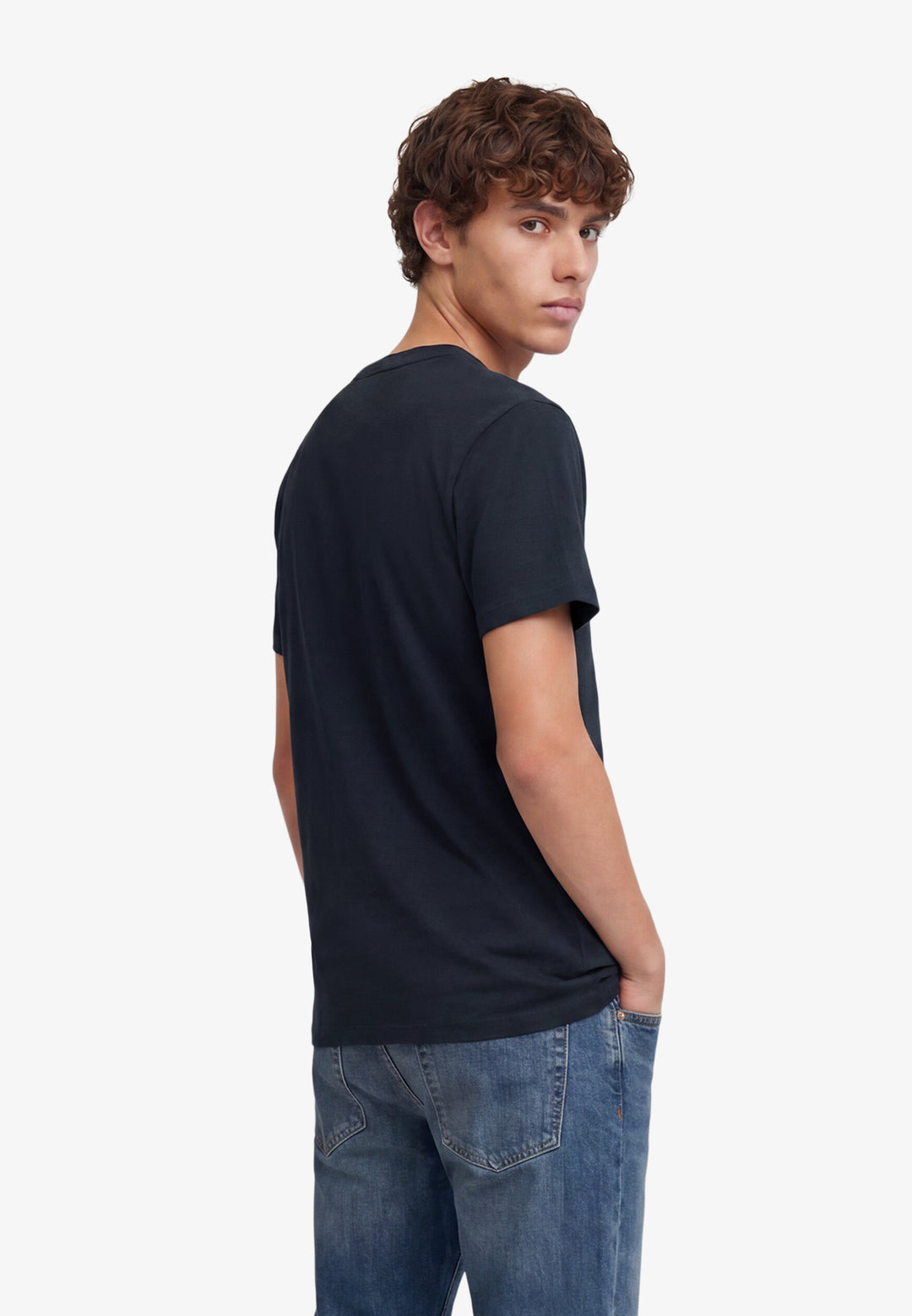 Superdry Essential Logo Tee Eclipse Navy/Chalk