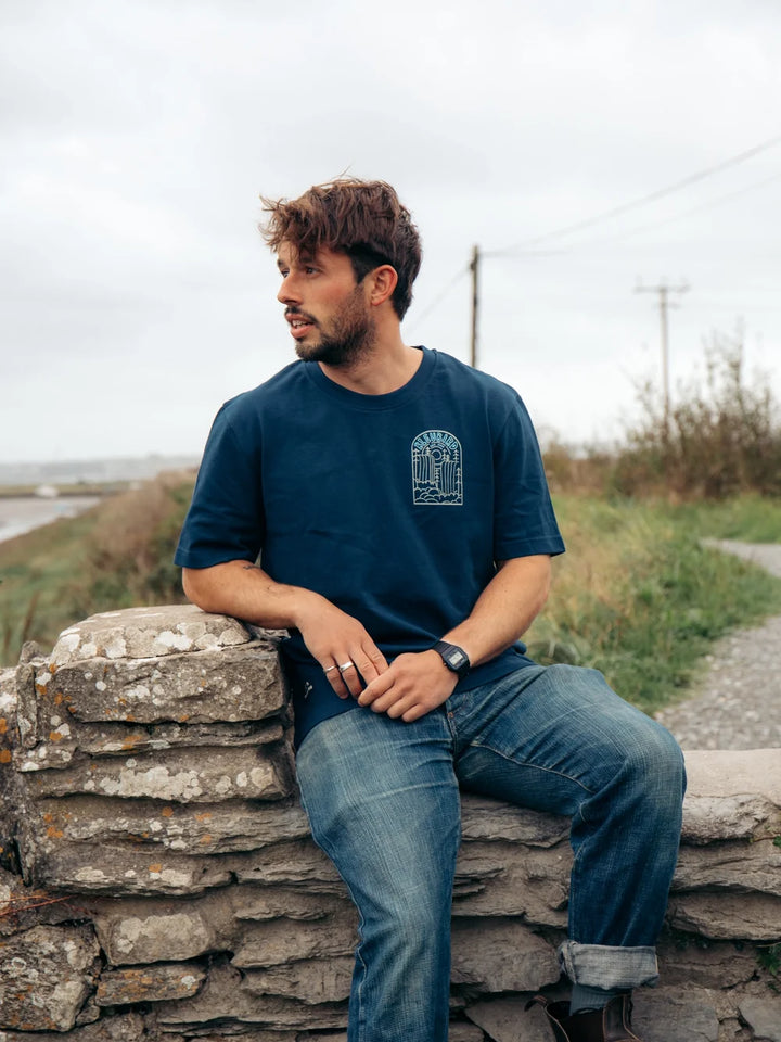 Bleubird Cascade T-Shirt Navy