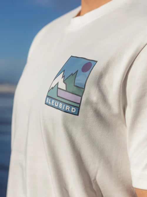 Bleubird Waypoint Tee White