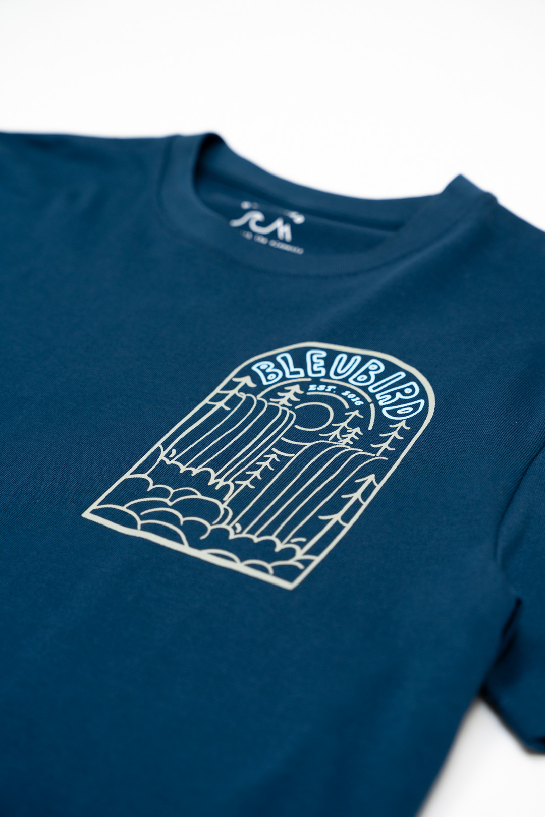 Bleubird Cascade Tee Navy