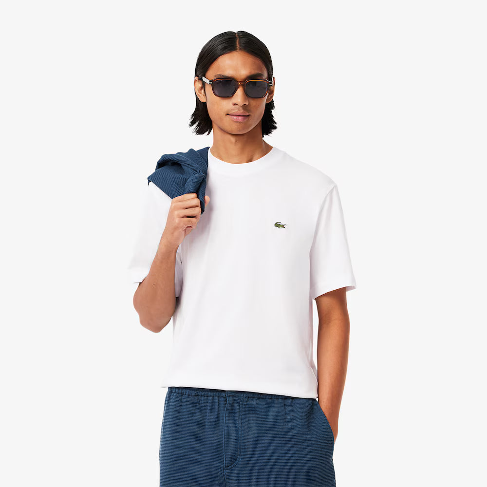 Lacoste Crew Neck Tee Shirt White