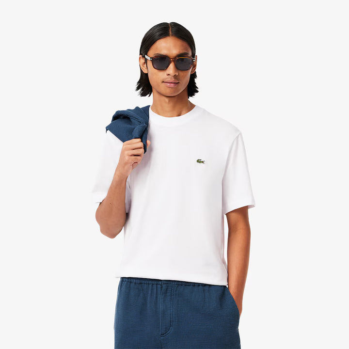 Lacoste Crew Neck Tee Shirt White