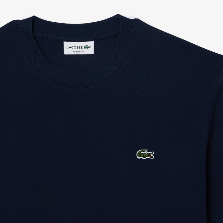 Lacoste Crew Neck Tee Shirt Navy