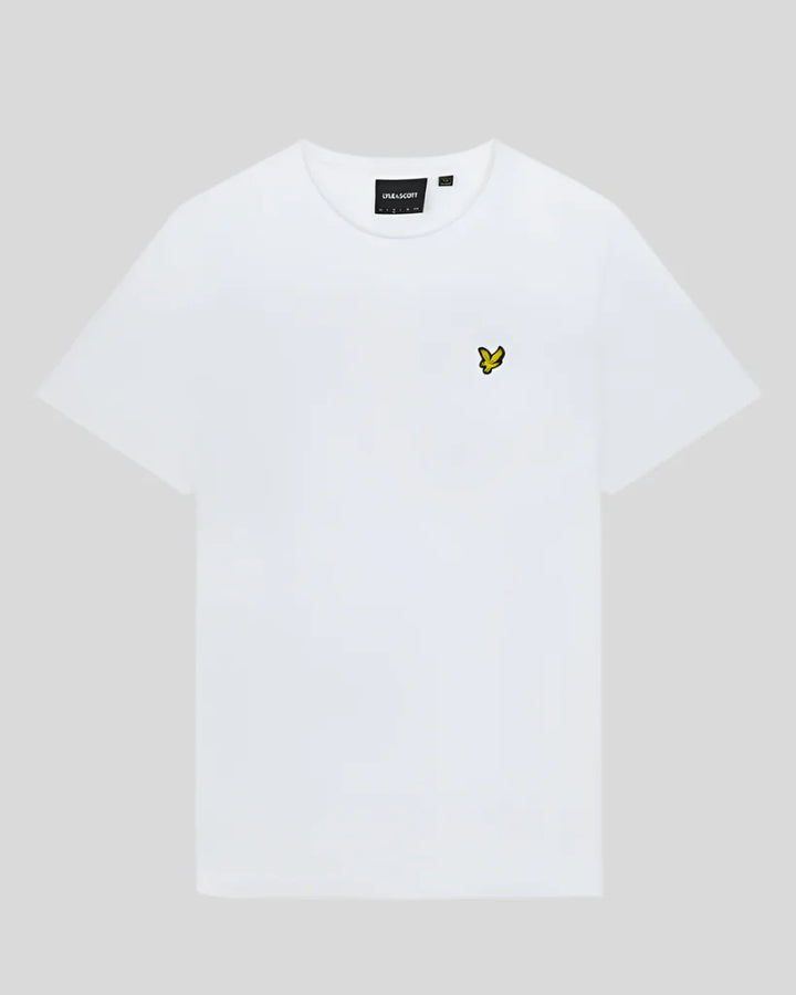 Lyle & Scott Cotton Crew Neck T-Shirt White