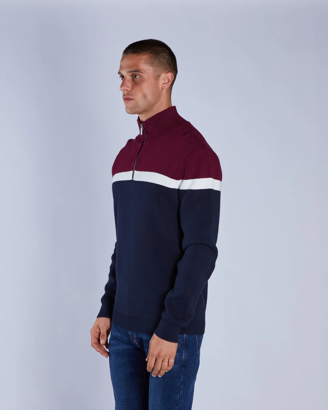 Diesel Tully Half Zip Fig