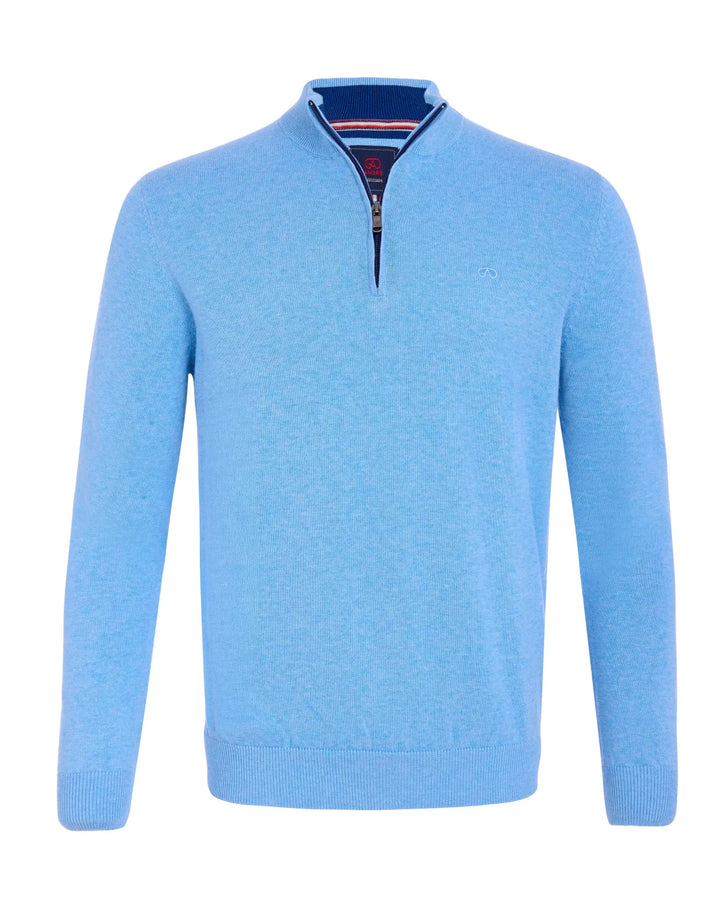 Andre Tory 1/4 Zip Blue