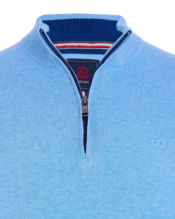 Andre Tory 1/4 Zip Blue
