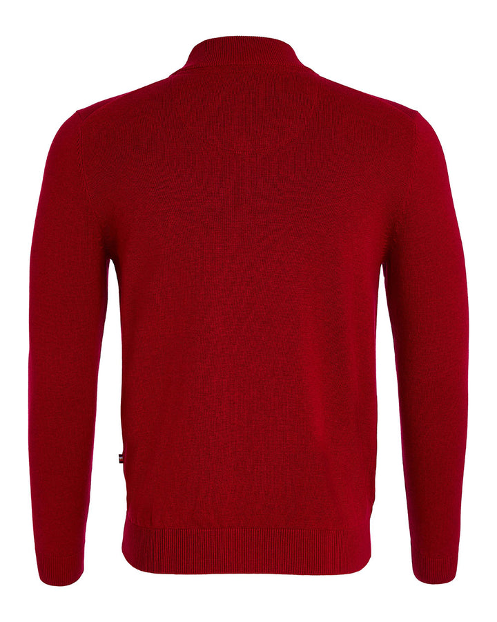 Andre Tory 1/4 Zip Cherry