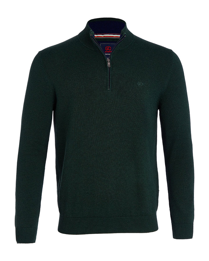 Andre Tory 1/4 Zip Forest