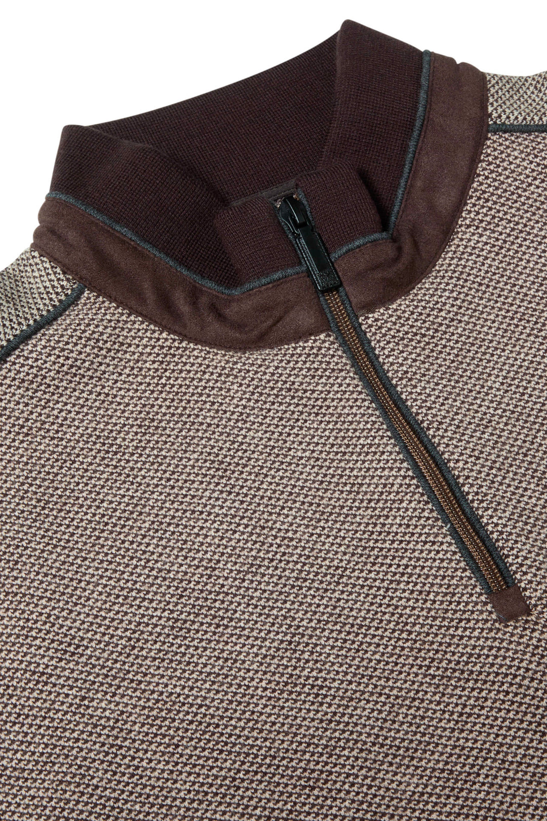 Benetti Troy 1/4 Zip Brown