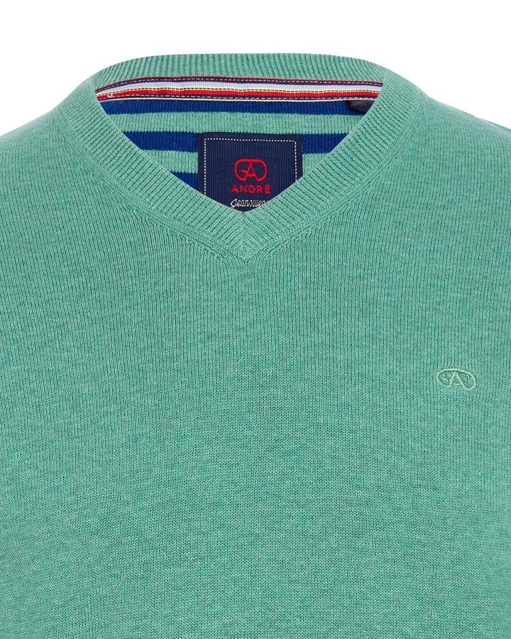 Andre Valencia V-Neck Green