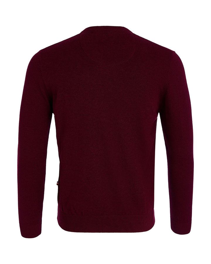 Andre Valencia V-Neck Burgundy