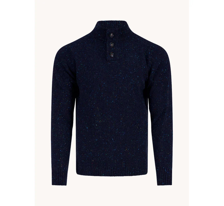 A Fish Named Fred Knitted Jumper Navy