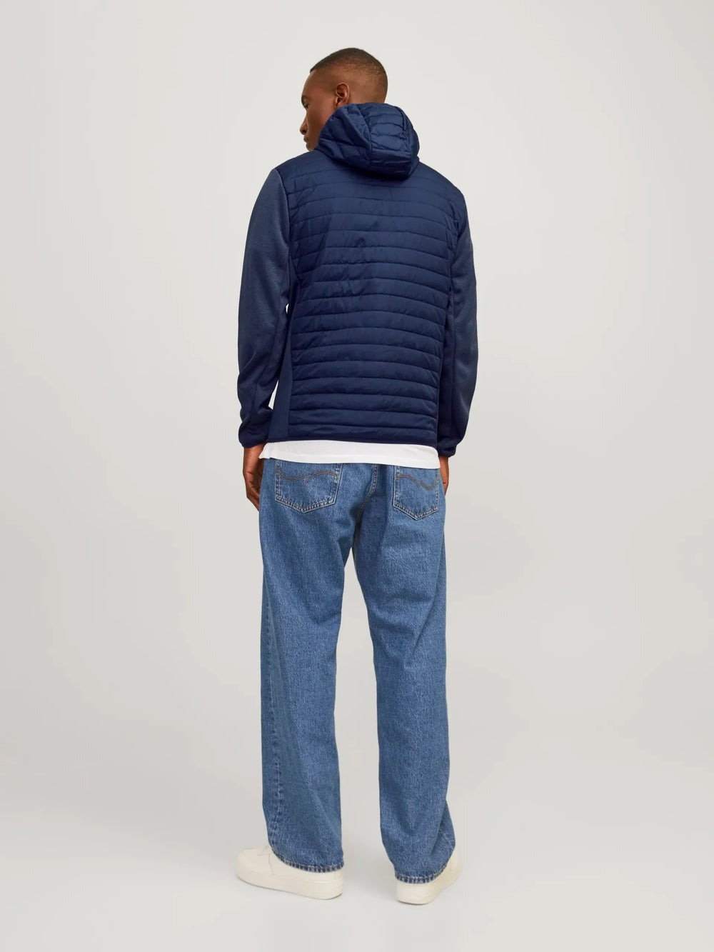 Jack & Jones Multi Quilted Jacket Navy image 1