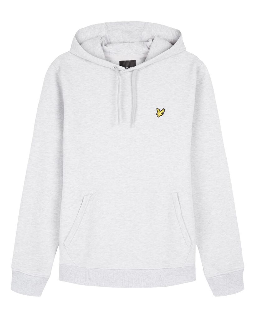 Lyle &amp; Scott Pullover Hoodie Light Grey Marl image 4