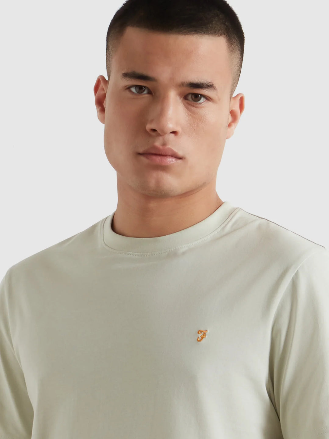 Farah Danny Regular Tee Shirt Soft Green