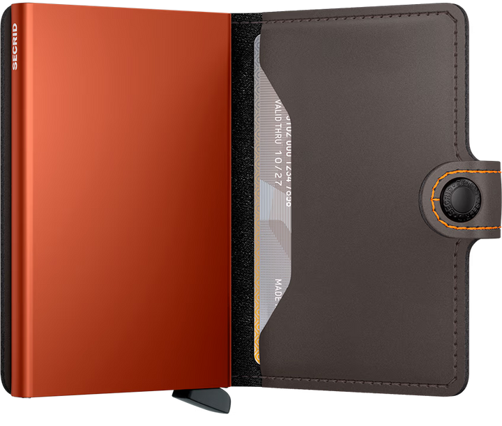 Secrid Miniwallet Matte Truffel & Chocolate