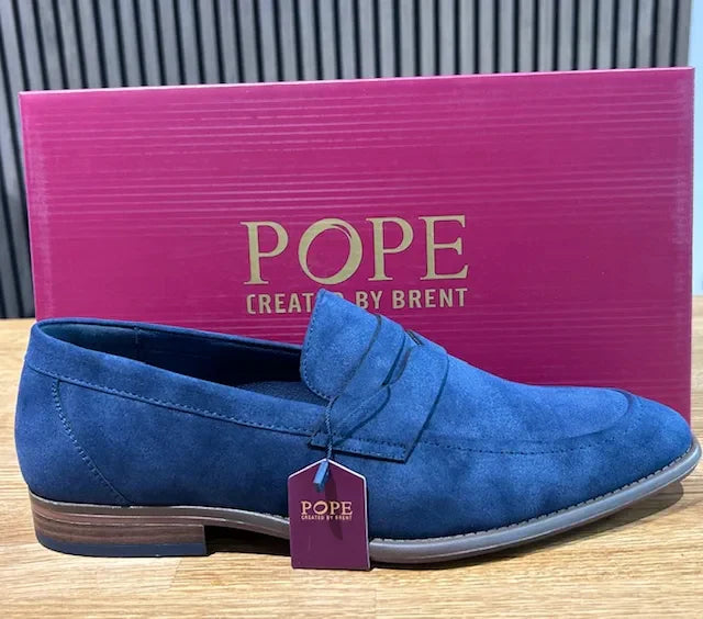 Brent Pope Blenheim Shoe French Blue image 0
