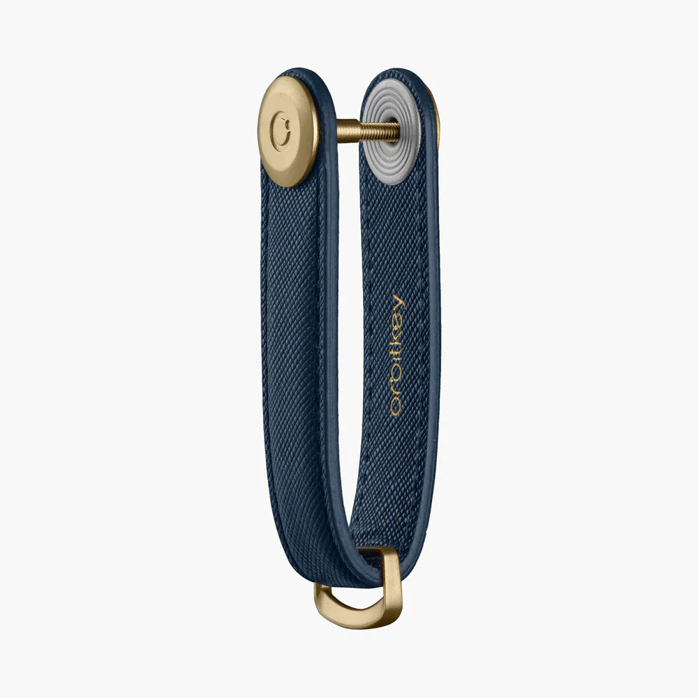 Orbitkey Key Organiser Saffiano Oxford Navy image 1