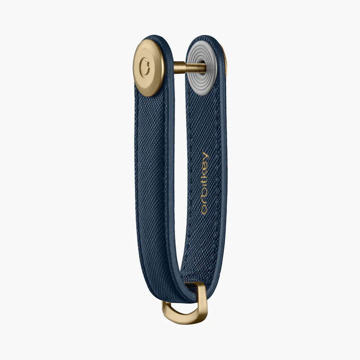 Orbitkey Key Organiser Saffiano Oxford Navy image 1