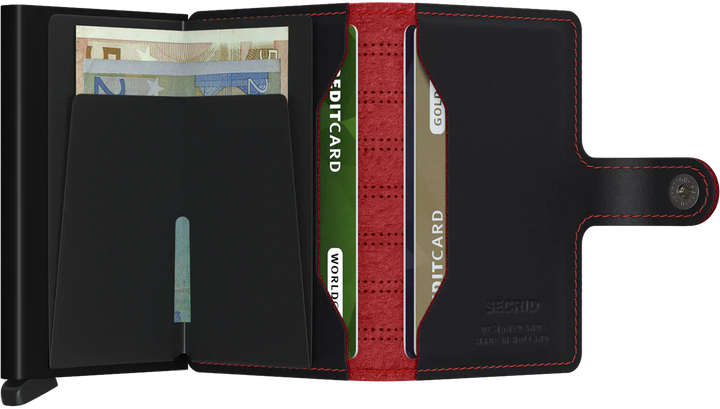 Secrid Miniwallet Fuel Black-Red image 4