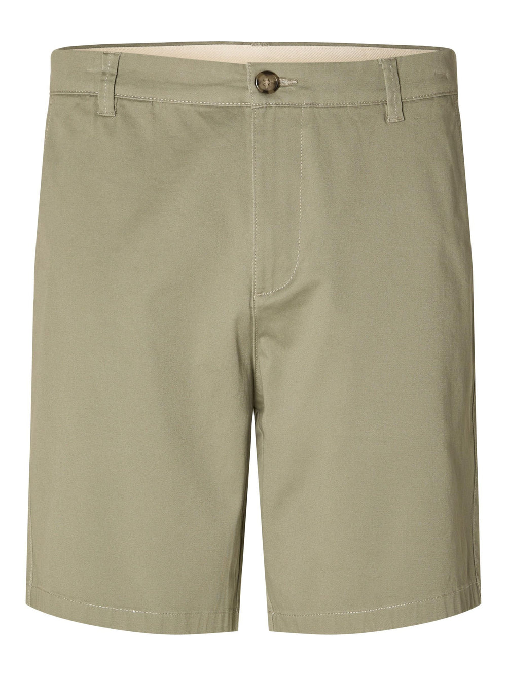 Selected Homme Chino Shorts Vetiver image 1